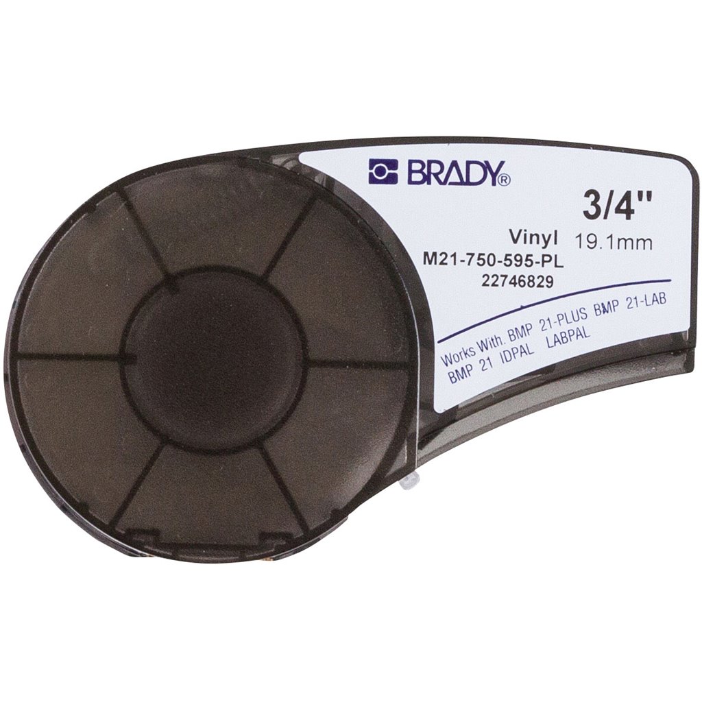 Brady M21-750-595-PL - B-595 M21 Series Label Cartridge - 21' X 0.75 ...