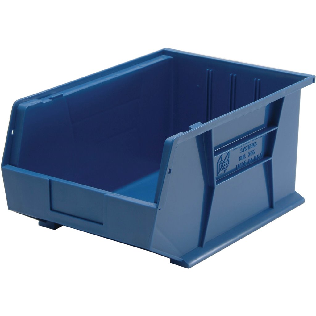 Quantum Storage Systems QUS255-BL - Ultra Stack and Hang Bin - I.D. 15. ...