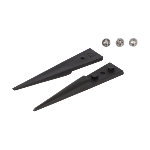 Lindstrom 00-ACF Professional Tweezer Accessories - Set of 2 Carbon Fiber Tips and 3 Screws w/ Straight - Thick - Strong Tips for TL 00CFR-SA