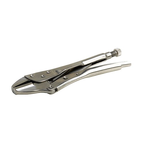 Aven 10376 9" Stainless Steel Locking Pliers - Serrated Jaws