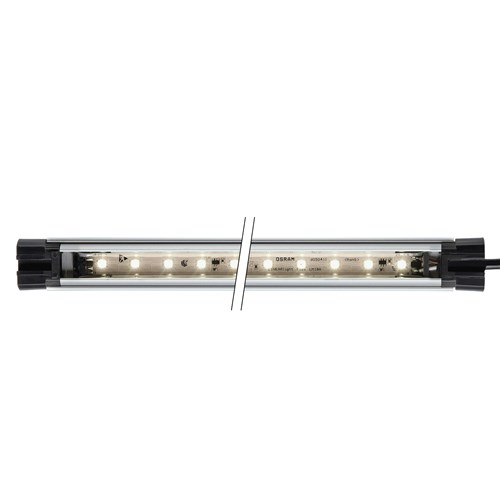 Waldmann 112544000-00001328 SLIM LED Machine Light - acrylic lens - 22-29 VDC - 196 LM - 3.5 W - 5400 K - adjustable +/- 45 Deg - 7.7 in (length) - 0.9 in (width) - IP67