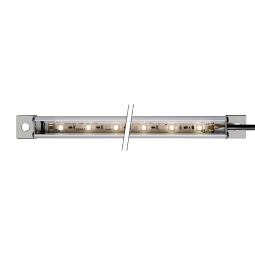 Waldmann 112545006-00011128 SLIM LED Machine Light - satine acrylic lens - 22-29 VDC - 372 LM - 7 W - 5400 K - 13.2 in (length) - 0.8 in (width) - IP67