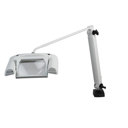 Waldmann 113178006 OMNIVUEMAX LED Magnifier - 120V - 43”w/clamp - 5000K - NEMA 1-15 plug