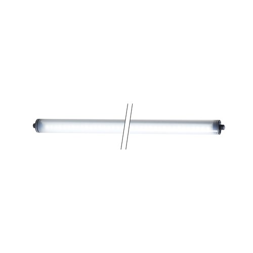 Waldmann 113179000-00694619 RL70LE-36D LED Linear Tube Light - 10W - 16-32V DC - polycarbonate - opal white -70 mm (36.8")