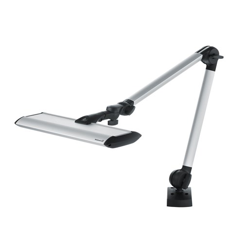 Waldmann 113735000-00809742 TANEO LED Task Light - Double Arm - 23W - 100-240V - 1400/940/D/CDP - 4000K (15.7") - Clamp