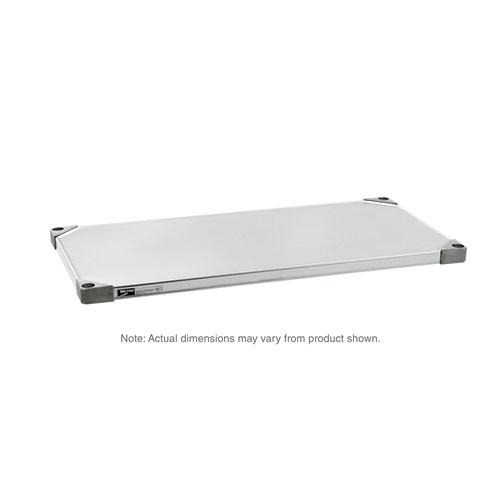 InterMetro Industries 1442FG Super Erecta Solid Shelf - Galvanized Steel - 14" x 42"