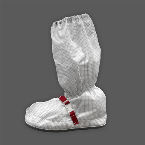 CritiCore 14M12141IC0301-WHT-2XL ISO 5 Cleanroom Boot and Molded Sole - White - 2XL/Pair