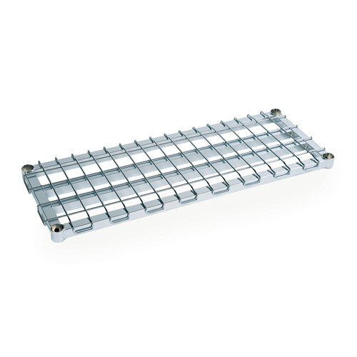 InterMetro Industries 1830DRC Super Erecta Heavy-Duty Dunnage Shelf - Chrome - 18" x 30"