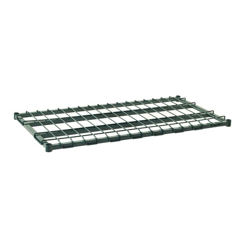 InterMetro Industries 1830DRK3 Super Erecta Heavy-Duty Dunnage Shelf - Metroseal Green Epoxy - 18" x 30"