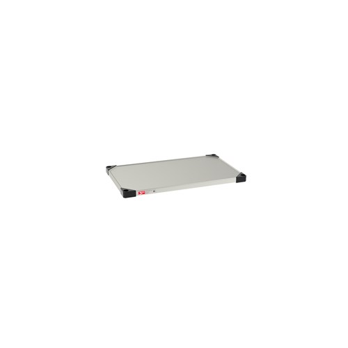 InterMetro Industries 1830FS Super Erecta Solid Shelf - Standard Stainless Steel - 18" x 30"