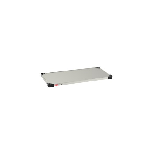 InterMetro Industries 1836FS Super Erecta Solid Shelf - Standard Stainless Steel - 18" x 36"