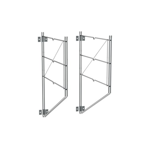 InterMetro Industries 18WB3C Erecta Shelf Wall Mounts for up to three 18" Wide Erecta Wire Shelves