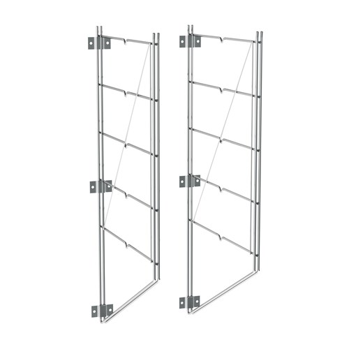 InterMetro Industries 18WB5C Erecta Shelf Wall Mounts for up to five 18" Wide Erecta Wire Shelves