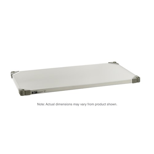 InterMetro Industries 2460NFS Super Erecta Solid Shelf - Autoclavable/Cart-Washable Stainless Steel - 24" x 60"