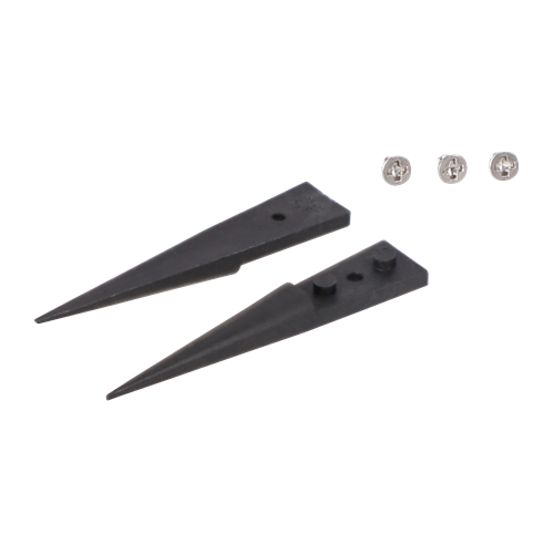 Lindstrom 259-ACF Tweezer Accessories - Set of 2 Carbon Fiber Tips + 3 Screws w/ Straight - Fine - Pointed - Strong Tips for TL 259CFR-SA