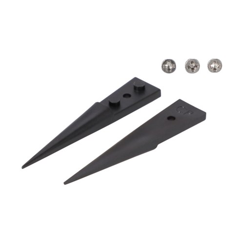 Lindstrom 259ACP Tweezer Accessories - Set of 2 Carbon PEEK Tips + 3 Screws w/ Straight - Fine - Pointed - Strong Tips for TL 259CPR-SA