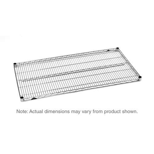 InterMetro Industries 3036NS Erecta 3036NS Industrial Wire Shelf - Polished Stainless Steel - 30" x 36"