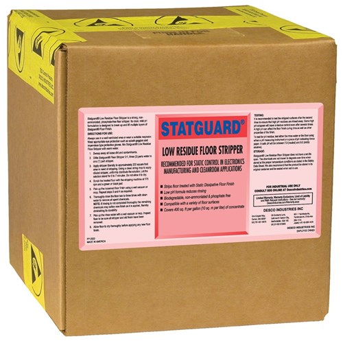 StatGuard Flooring 46020 Statguard Floor Stripper 2.5 Gal