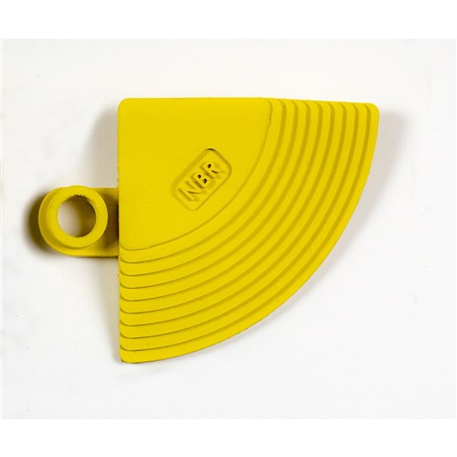 Wearwell 578.CORNERGRYL-CS4 - 24/Seven LockSafe Corner GR - 4" x 3"  - Yellow