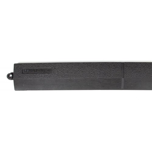 Wearwell 578.EDGINGMGRBK - 24/Seven LockSafe Edging Male GR - 3" x 36" - Black