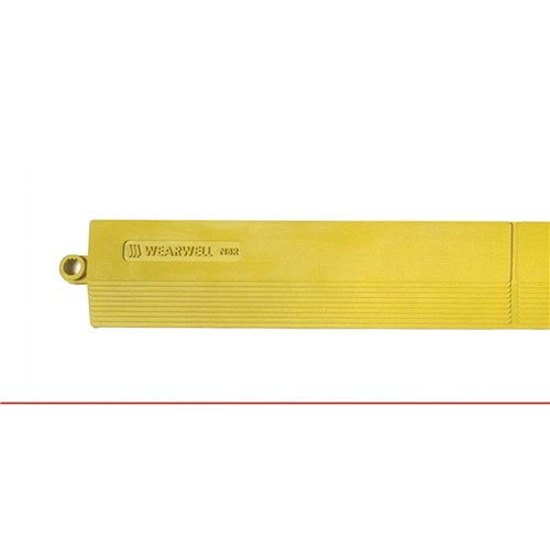 Wearwell 578.EDGINGMGRYL - 24/Seven LockSafe Edging Male GR - 3" x 36" - Yellow