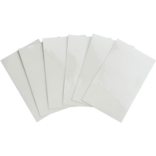 Brady 64984 PolyOverlaminate RTK Labels 1.5" x 2.5" - Clear - 50/pk