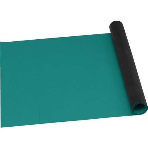 SCS 770205 R1 Series Mat - Rubber - Green - 30" x 50' x 0.080" - Smooth