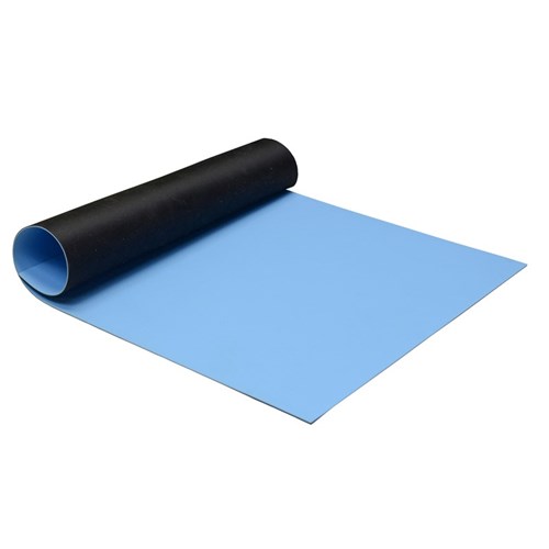 SCS 770773 Mat Kit, 2-Layer Rubber, R7 Series, Light Blue, 0.060''x30"x40'