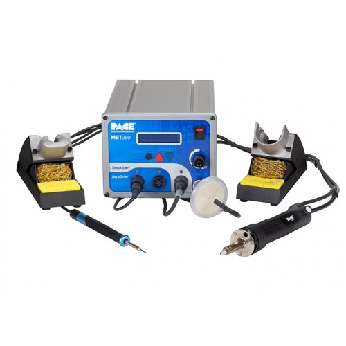 Pace 8007-0603 MBT360 Multi-Channel Soldering and Rework Station w/ 2 Handpieces