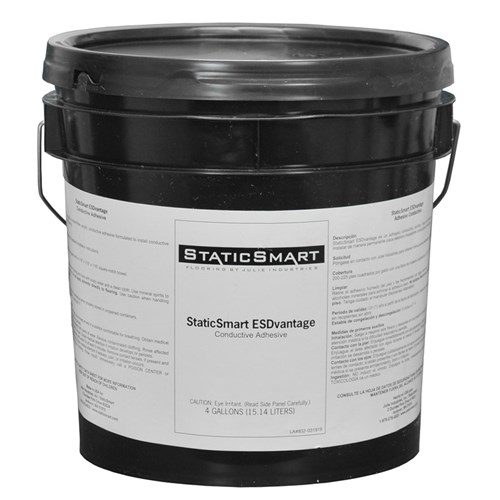 StatGuard Flooring 81447 Adhesive - Conductive Pressure-Sensitive - 4 Gal