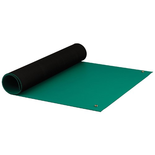 ACL Staticide 8185GR3640 - Dualmat Series 2-Layer Static Dissipative Matting - 36" x 40' - Green