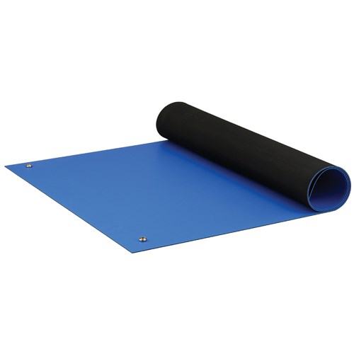 ACL Staticide 8285RBM3660 - Dualmat Series 2-Layer Static Dissipative Pre-Cut Mat - 36" x 60" - Royal Blue