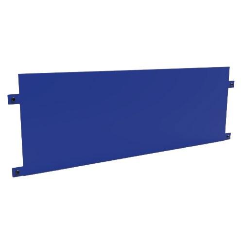 Production Basic 8705 - Workbench Modesty Panel - 36" W x 16" H - Blue