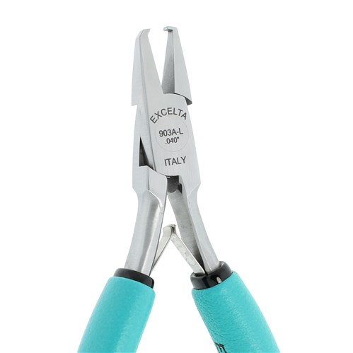 Excelta 903A-L - 5-Star Long Handle Thin Tip Shear Cutter - 6.5"