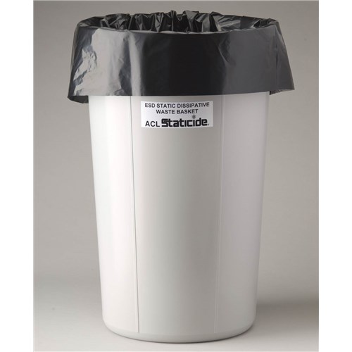 ACL Staticide 5075 - Static Dissipative Wastebasket - 11 Gallon