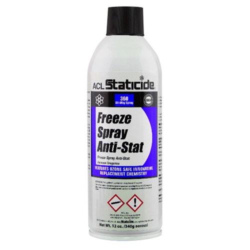 ACL Staticide 8660 - Anti-Stat Freeze Spray - 12 oz