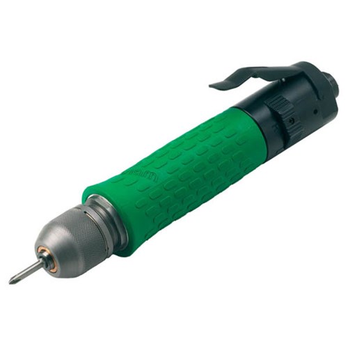 ASG CSE6LRE - Fiam CSE Series Inline 0.25" Hex Pneumatic Screwdriver w/External Clutch Adjust - Lever Start - 1.5 to 6 N.m - 1500 RPM