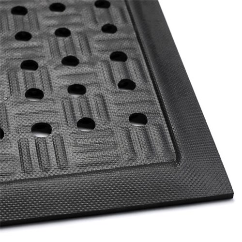 Andersen Co. 371000035000 - No. 371 Cushion Station Anti-Fatigue Mat - 3.2' x 5.3' - Black