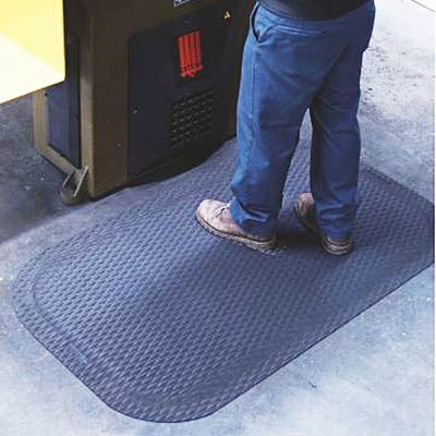 Andersen Co. 422000023100 - No. 422 Hog Heaven Wet/Dry Anti-Fatigue Mat - 2' x 3' - Black