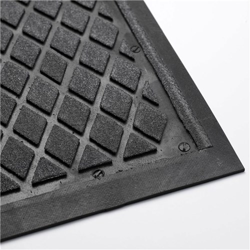 Andersen Co. 4418000035100 - No. 4418 Traction Hog II Slip-Resistant Mat - 3' x 5' - Black