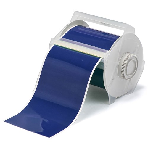 Brady 113127 - B-595 GlobalMark® Indoor/Outdoor Vinyl Tape - 4" x 100' - Blue