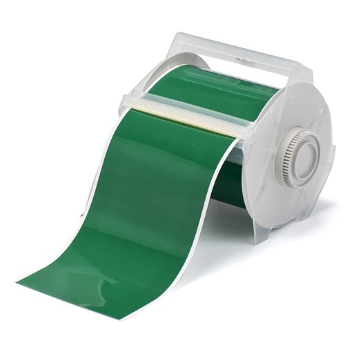 Brady 113123 - B-595 GlobalMark® Indoor/Outdoor Vinyl Tape - 4" x 100' - Green