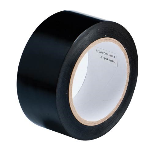 Brady 58222 - Vinyl Aisle Marking Tape - 2" x 108' - Black