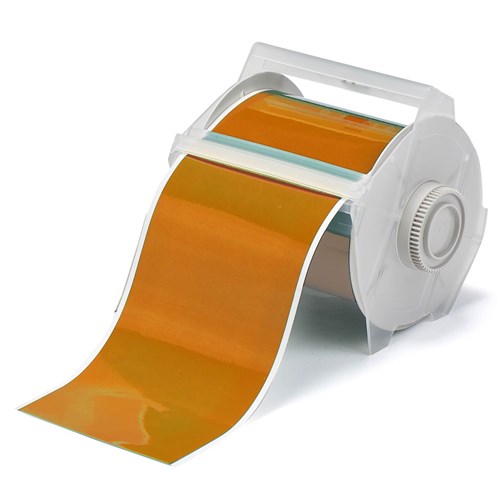 Brady 113151 - B-595 GlobalMark® Indoor/Outdoor Vinyl Tape - 4" x 100' - Orange