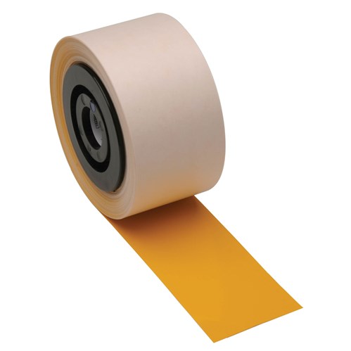 Brady 120855 - B-7569 MiniMark™ General Purpose Indoor/Outdoor Vinyl Tape - 2.25" x 110' - Yellow