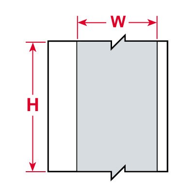 Brady THT-21-428 - Thermal Transfer Printable Labels - Metallized Polyester - 3" W x 300' H - Silver