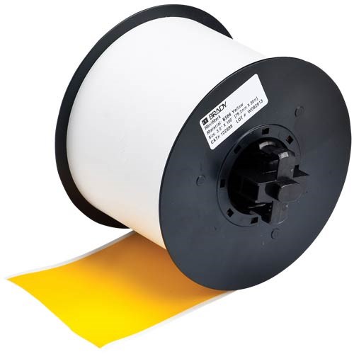 Brady 113192 - B-595 MiniMark™ Super Tough Indoor/Outdoor Vinyl Tape - 3" x 100' - Yellow