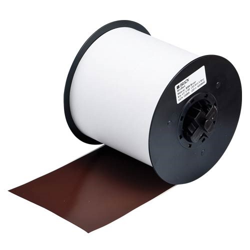 Brady 115759 - B-595 MiniMark™ Super Tough Indoor/Outdoor Vinyl Tape - 4" x 100' - Brown