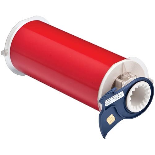 Brady 13553 - B-580 PowerMark® Indoor/Outdoor Vinyl Tape - 8" x 50' - Red