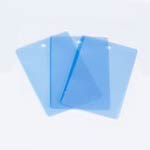 Brady 23328 - Polyester Laminator Pouches - 5" x 3.5" - Blue - 50/Pack